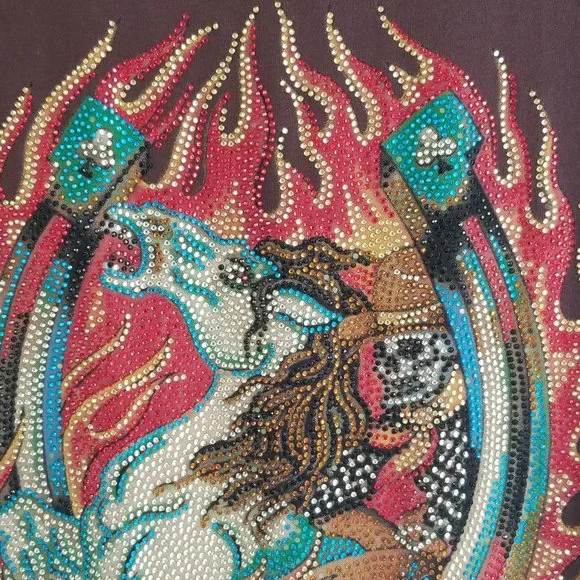 Ed Hardy Christian Audigier. Rare Vintage collectible t-shirt . With cry… - Picture 9 of 11